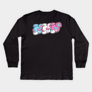 Candy Bear Kids Long Sleeve T-Shirt